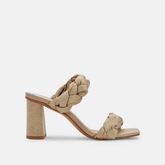 NEW DOLCE VITA women's pheby heels in khaki - Picture 1 of 4